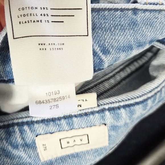 AYR The Secret Sauce Heirloom Wash Size 27S Short Petite - Picture 8 of 8